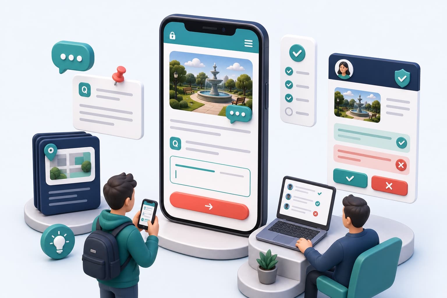 Text mission type 3D preview